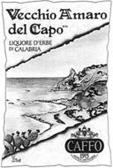 VECCHIO AMARO DEL CAPO LIQUORE D'ERBE DI CALABRIA SEMPER AD MAIORA CAFFO 1915 ANTICA DISTILLERIA 35% VOL