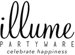 ILLUME PARTYWARE CELEBRATE HAPPINESS
