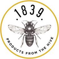 1839 PRODUCTS FROM THE HIVE