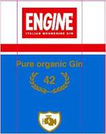ENGINE ITALIAN MOONSHINE GIN PURE ORGANIC GIN 42