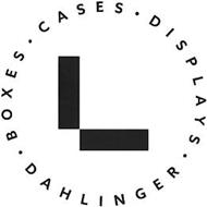DAHLINGER · BOXES · CASES · DISPLAYS ·
