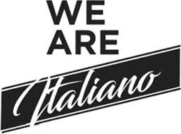 WE ARE ITALIANO