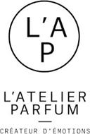 L'AP - L'ATELIER PARFUM - CRÉATEUR D'ÉMOTIONS