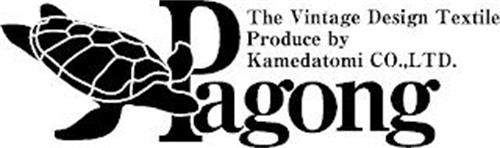 PAGONG THE VINTAGE DESIGN TEXTILE PRODUCE BY KAMEDATOMI CO.,LTD.