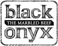 BLACK ONYX THE MARBLED BEEF