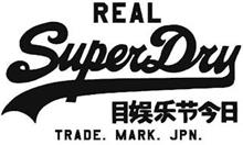 REAL SUPERDRY TRADE. MARK. JPN.