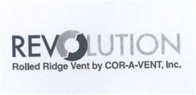 REVOLUTION ROLLED RIDGE VENT BY COR-A-VENT, INC.