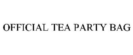 OFFICIAL TEA PARTY BAG