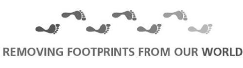 REMOVING FOOTPRINTS FROM OUR WORLD