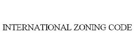 INTERNATIONAL ZONING CODE