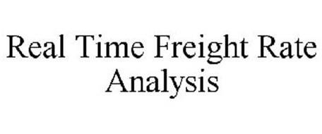 REAL TIME FREIGHT RATE ANALYSIS