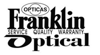 OPTICAS FRANKLIN SERVICE QUALITY WARRANTY OPTICAL