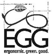 EGG ERGONOMIC. GREEN. GOOD