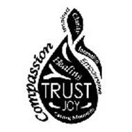 COMPASSION HEALING, TRUST, JOY, CARING MOMENTS, INSPIRED, CLARITY, INTENTION, EMPOWERMENT