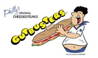 PHILLY'S ORIGINAL CHEESESTEAKS GUTBUSTERS INC. ITS NOT A SUB, ITS A HOAGIE!!