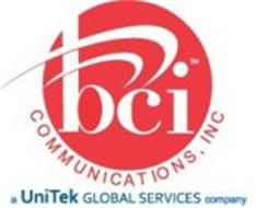 BCI COMMUNICATIONS, INC UNITEK GLOBAL SERVICES COMPANY