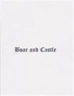 BOAR AND CASTLE