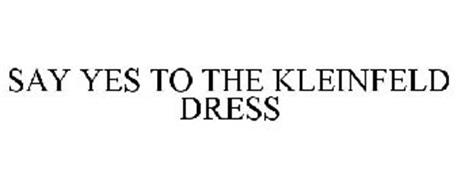 SAY YES TO THE KLEINFELD DRESS