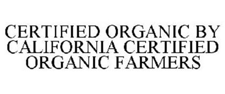 CERTIFIED ORGANIC BY CALIFORNIA CERTIFIED ORGANIC FARMERS
