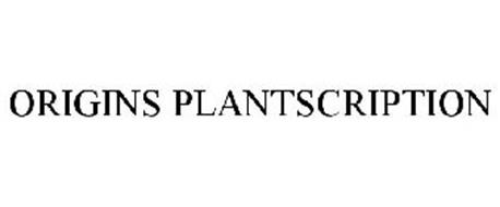 ORIGINS PLANTSCRIPTION