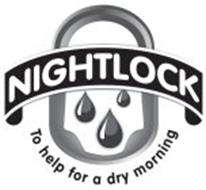 NIGHTLOCK TO HELP FOR A DRY MORNING