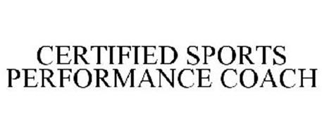 CERTIFIED SPORTS PERFORMANCE COACH