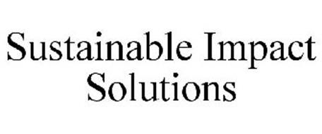 SUSTAINABLE IMPACT SOLUTIONS