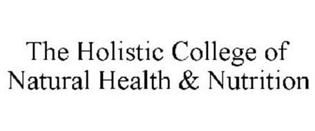 THE HOLISTIC COLLEGE OF NATURAL HEALTH & NUTRITION
