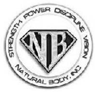 NB NATURAL BODY, INC. STRENGTH POWER DISCIPLINE VISION