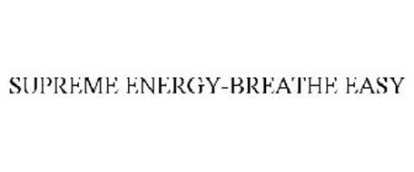 SUPREME ENERGY-BREATHE EASY