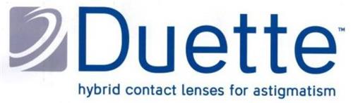 DUETTE HYBRID CONTACT LENSES FOR ASTIGMATISM