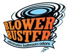BLOWER BUSTER ELIMINATES BATHROOM ODORS