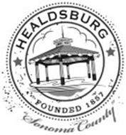 HEALDSBURG FOUNDED 1857 SONOMA COUNTY