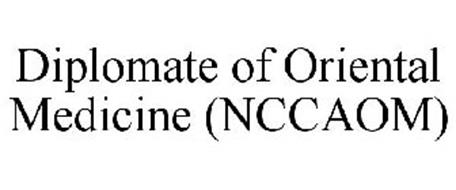 DIPLOMATE OF ORIENTAL MEDICINE (NCCAOM)