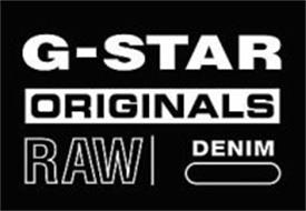 G-STAR ORIGINALS RAW DENIM