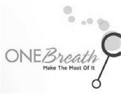 ONE BREATH MAKE THE MOST OF IT