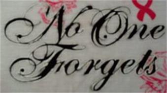 NO ONE FORGETS