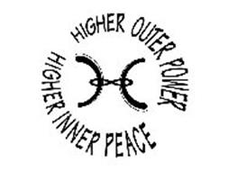 H HIGHER INNER PEACE HIGHER OUTER POWER