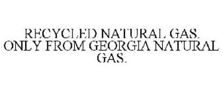 RECYCLED NATURAL GAS. ONLY FROM GEORGIA NATURAL GAS.