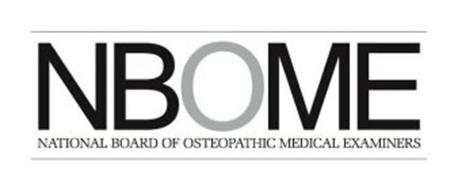 NBOME NATIONAL BOARD OF OSTEOPATHIC MEDICAL EXAMINERS