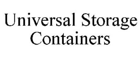 UNIVERSAL STORAGE CONTAINERS