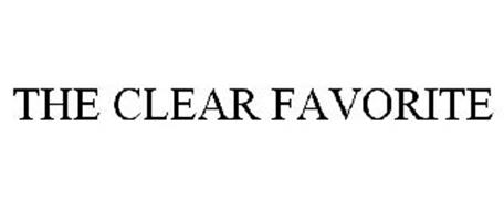 THE CLEAR FAVORITE