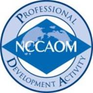 NCCAOM PROFESSIONAL DEVELOPMENT ACTIVITY