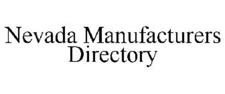 NEVADA MANUFACTURERS DIRECTORY
