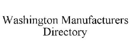 WASHINGTON MANUFACTURERS DIRECTORY