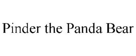 PINDER THE PANDA BEAR