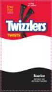 TWIZZLERS TWISTS LOW FAT SNACK TOTALLY TWISTED LICORICE NATURALLY AND ARTIFICIALLY FLAVORED