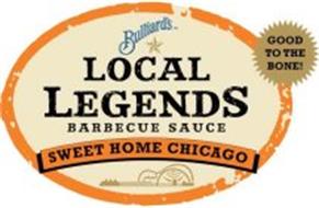BULLIARD'S LOCAL LEGENDS BARBECUE SAUCE SWEET HOME CHICAGO