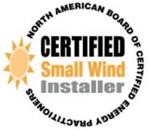 NORTH AMERICAN BOARD OF CERTIFIED ENERGY PRACTITIONERS CERTIFIED SMALL WIND INSTALLER