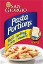 SAN GIORGIO PASTA PORTIONS BOIL-IN-BAG IN ONLY 3 MINUTES CONTAINS 3 BAGS PENNE